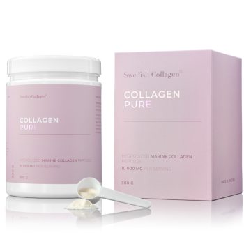   Swedish Collagen Pure  -  Hidrolizált, tiszta tengeri kollagén por,  300 g