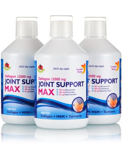 Joint Support MAX  Collagen 3-dobozos csomag - Ízületi folyékony kollagén komplex  3 x 500 ml