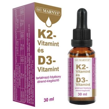 K2- és D3-vitamin csepp (30ml)